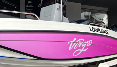 Contact Graphics Explorer Evo Boat Pink Fade Wraps Durban South Africa