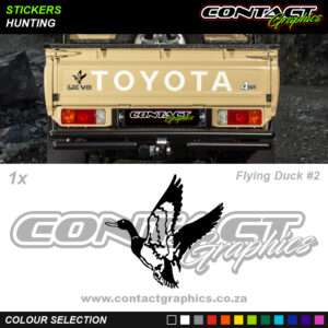 Contact Graphics Stickers Hunting Flying Duck 2
