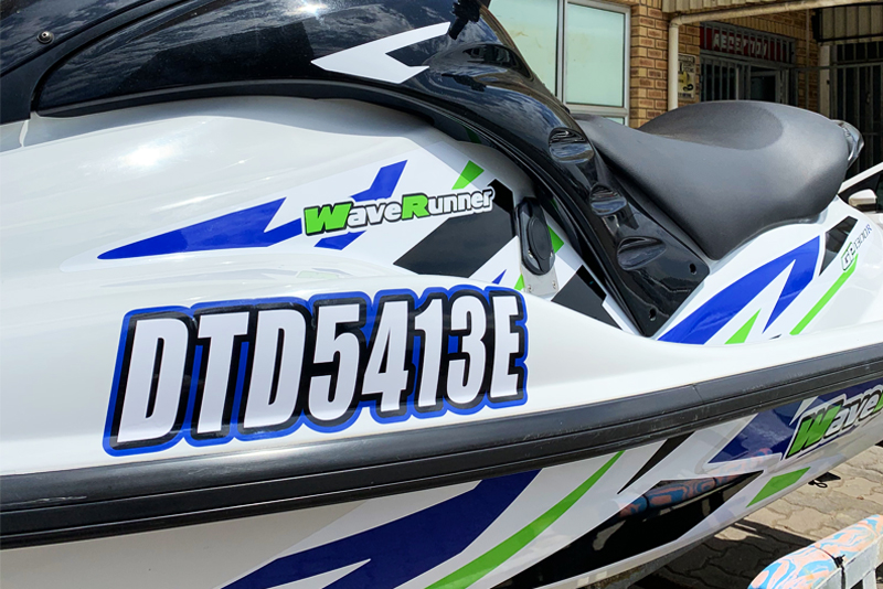 Contact Graphics Jet Ski GP1300R Graphics Kit Durban South Africa