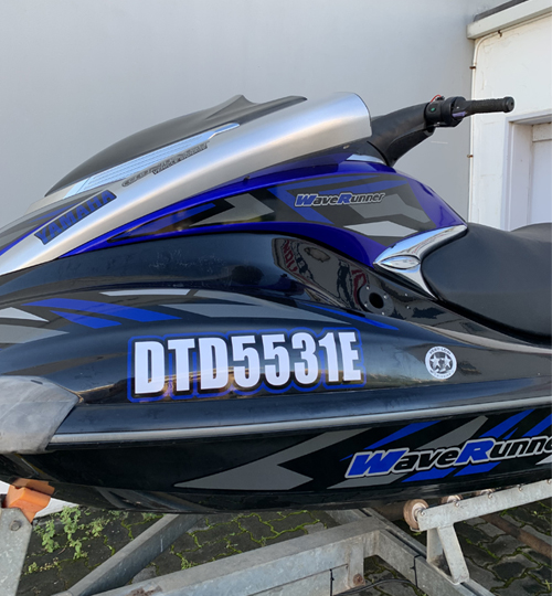 Contact Graphics Projects Jet Ski Graphics Kits Yamaha FX1800 Durban South Africa