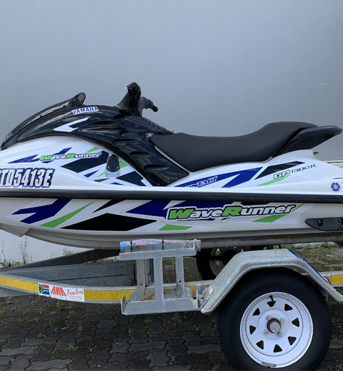 Contact Graphics Projects Jet Ski Graphics Kits Yamaha GP1300R 1 Durban South Africa