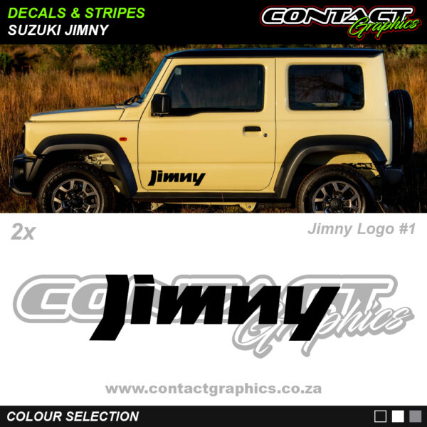 Contact Graphics Decals and Stripes Suzuki Jimny Jimny Logo 1
