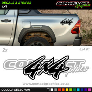 Contact Graphics Decals and Stripes 4x4 4x4 1