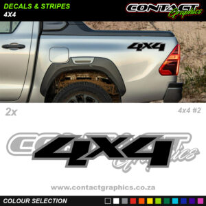 Contact Graphics Decals and Stripes 4x4 4x4 2
