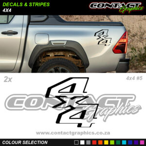 Contact Graphics Decals and Stripes 4x4 4x4 5