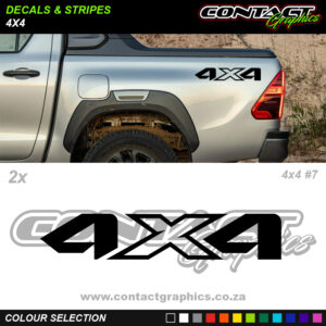 Contact Graphics Decals and Stripes 4x4 4x4 7