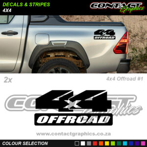 Contact Graphics Decals and Stripes 4x4 4x4 Offroad 1