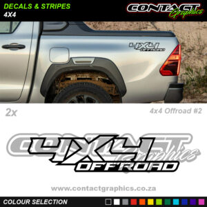 Contact Graphics Decals and Stripes 4x4 4x4 Offroad 2