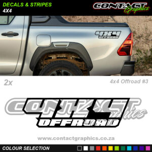 Contact Graphics Decals and Stripes 4x4 4x4 Offroad 3