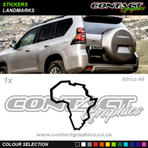 Contact Graphics Stickers Landmarks Africa 4