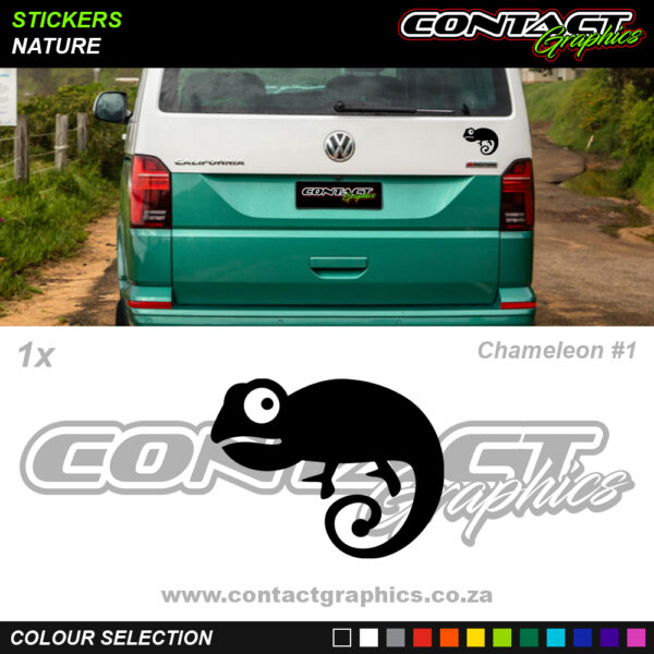 Contact Graphics Stickers Nature Chameleon 1
