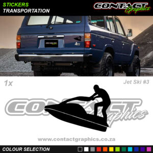 Contact Graphics Stickers Transportation Jet Ski 3