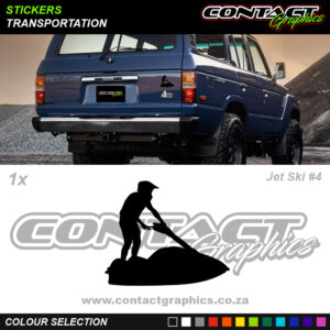 Contact Graphics Stickers Transportation Jet Ski 4
