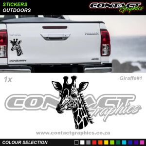 Contact Graphics Stickers Animals Giraffe 1
