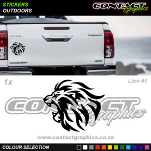 Contact Graphics Stickers Animals Lion 1