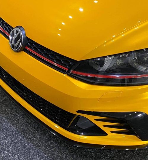 Contact Graphics Projects Vehicle Wraps Gti Clubsport Yellow Durban South Africa